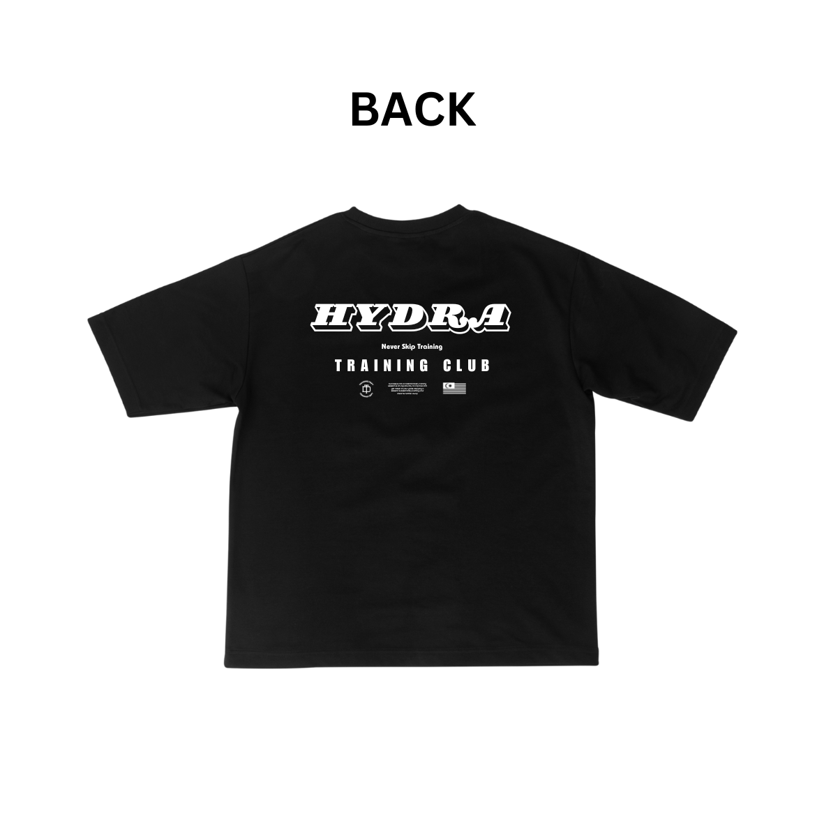 Hydra Training Club V3 Oversized Tee – Premium Cotton Training T-Shirt for Men & Women